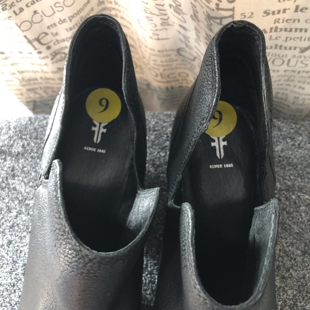 Frye Reina Ankle Boots Sz 9 - Picture 10 of 15